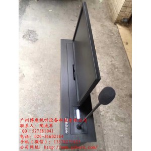 广州液晶屏升降器厂家定做17寸显示器升降器