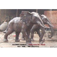 铜大象_动物雕塑铸造厂家_文禄