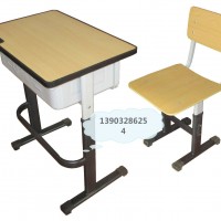 厂家直销双人课桌椅 辅导班培训班学校课桌批发定制学生课桌椅