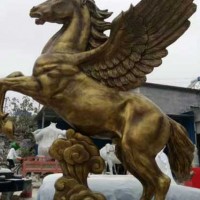 铜马摆件-大型铜马雕塑-志彪