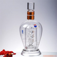 厂家生产内置造型玻璃白酒瓶创意酒瓶手工艺
