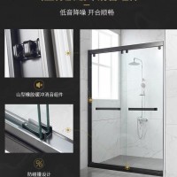 上海别墅酒店公寓高级浴室干湿分离玻璃隔断智能调光玻璃厂家直销