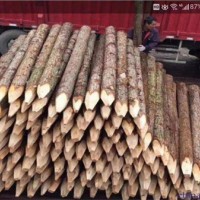 园林绿化杉木支撑杆批发价格 园林绿化杉木支撑杆供应厂家