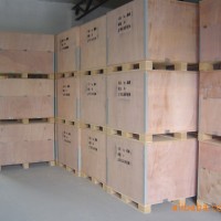 特质设备运输专业箱 可拆卸的钢带木箱 电梯设备专用运输箱