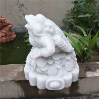 汉白玉动物雕塑供应价格 汉白玉动物雕塑生产厂家