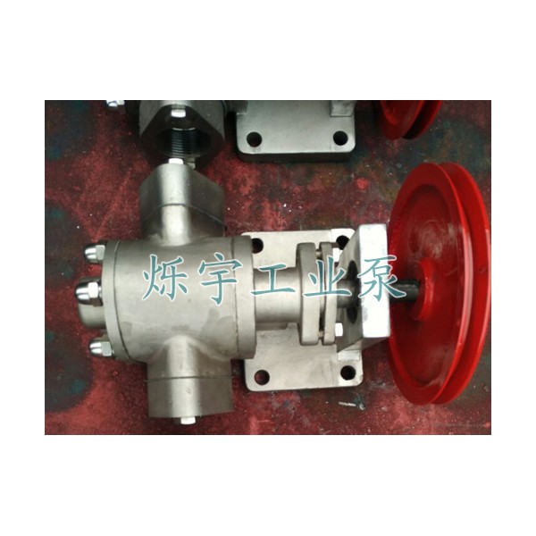YHB不锈钢齿轮油泵结构合理维护方便