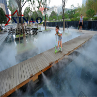 景观景区人造雾设备 售楼部水景冷雾设备 水池水景水雾设备