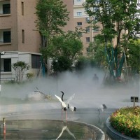 广州售楼部人造雾系统供应商 园林冷雾机组优质厂家