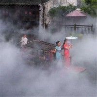 广州鑫奥喷泉水池水雾设备园林雾森设备操作简单价格美丽